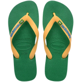 Men's Brazil Logo Flip Flops