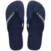 Kids' Brazil Logo Flip Flops