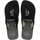 Men's Urban Print Flip Flops