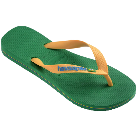 Men's Brazil Logo Flip Flops