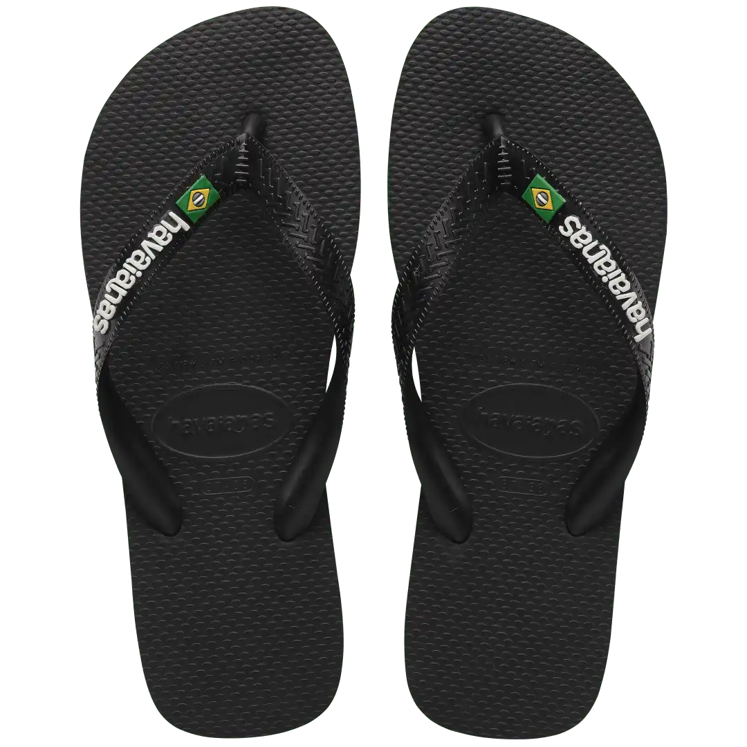 Kids' Brazil Logo Flip Flops