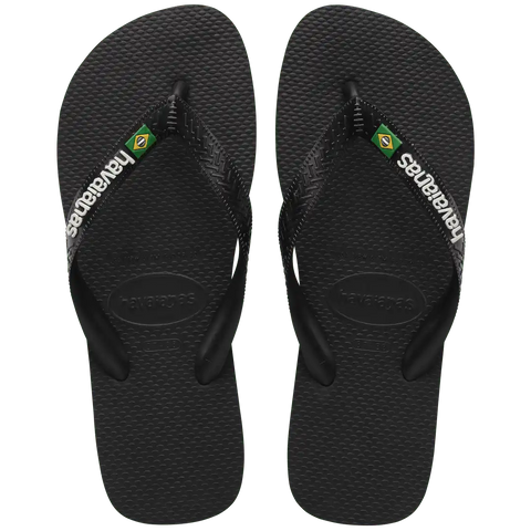 Kids' Brazil Logo Flip Flops