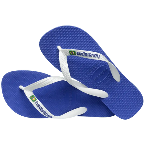 Kids' Brazil Logo Flip Flops