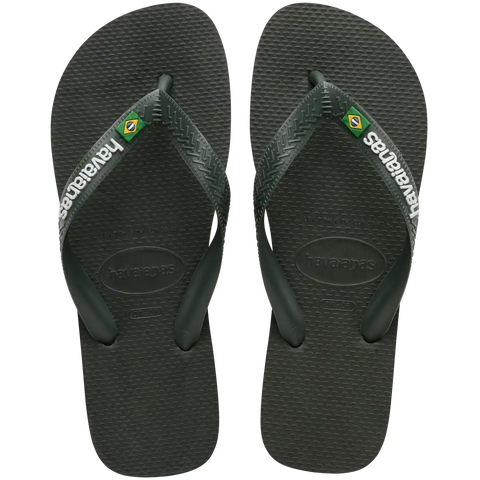Men's Brazil Logo Flip Flops