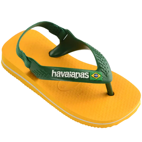 Baby Brazil Logo Flip Flop Sandals