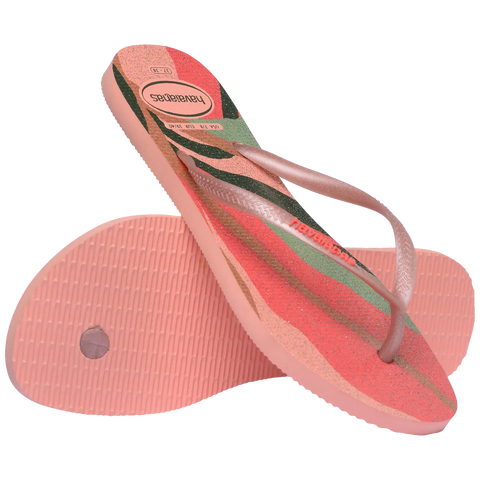 Women's Slim Palette Glow Flip Flops