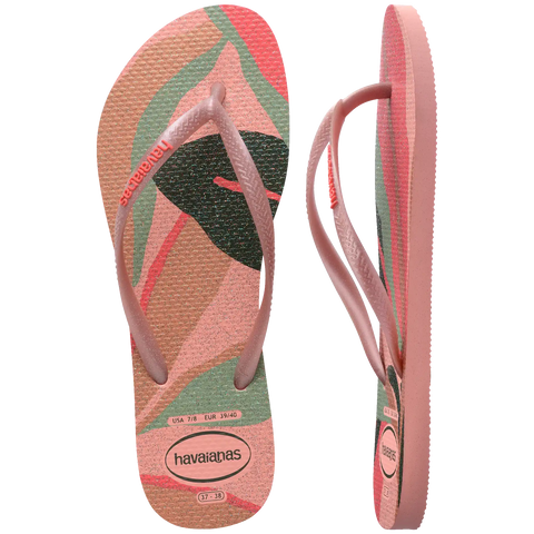 Women's Slim Palette Glow Flip Flops