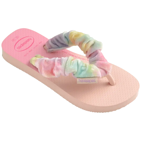 Kids' Fluffy Flip Flops