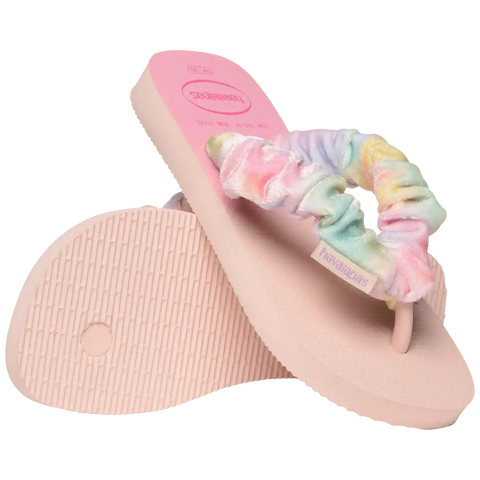 Kids' Fluffy Flip Flops