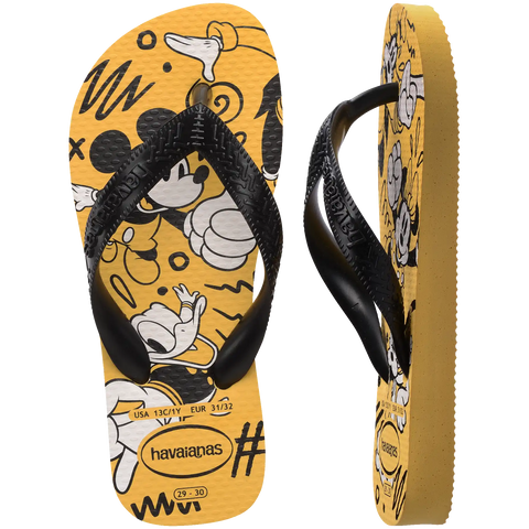 Kid's Disney Top Flip Flops